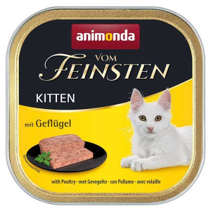 Animonda Vom Feinstein KITTEN konservi kaķēniem Mājputni 100g