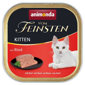 Animonda Vom Feinstein KITTEN konservi kaķēniem Liellops 100g