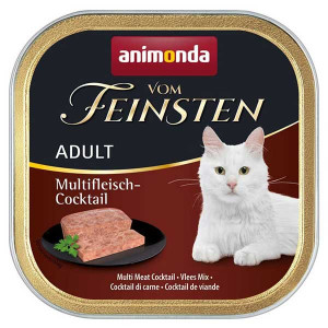Animonda Vom Feinstein Adult konservi kaķiem Gaļas kokteilis 100g
