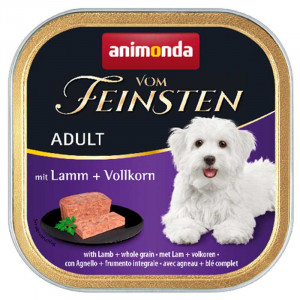 Animonda Vom Feinsten Adult konservi suņiem Jērs, graudi 150g