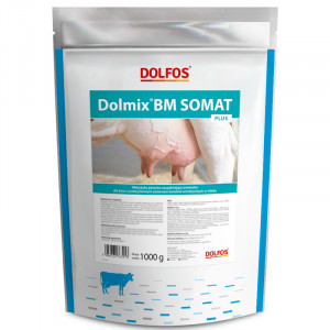 Dolmix BM Somat Plus lopbarības papildbarība govīm tesmeņa veselībai 1kg